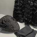 Girls Halloween Costume Dress Black Witch Costume Dresses Kids Music Movie Cosplay with Hat Eyeglasses (9-10 Years)