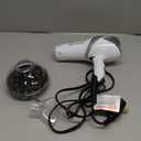 REVLON Infrared Hair Dryer with Diffuser & Concentrator - Ionic Ceramic Blow Dryer for Frizz Control, Shine, Soft Hair & Moisture Protection - 1875W Professional Salon-Quality (White) (Full Size)