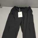 Colorfulkoala Women's High Waisted Yoga Pants 7/8 Length Leggings with Pockets (Medium, Black)