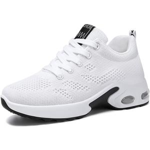 Padgene Womens Sneakers Air Cushion Running Shoes Lightweight Tennis Walking Shoes Mesh Breathable Gym Work Fashion Sneakers Athletic Comfortable Casual (8, 835whitewhite)