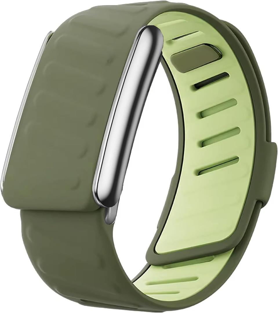 Waterproof Silicone Sport Band Compatible with WHOOP 5.0, One, Peak & Life | Soft-Touch, Sweatproof, Adjustable Replacement Strap for Men & Women Durable, Comfortable & Easy to Clean