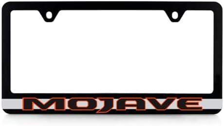 Jeep Mojave UV Printed Black Plastic License Plate Frame