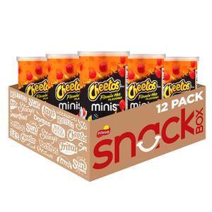 Minis Canisters, Cheetos Flamin' Hot, 1.5 Ounce (Pack of 12) (EXP 11/18/26)