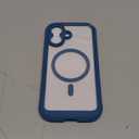 Miracase for iPhone 17 Case 6.3'', Full-Body Military Grade Drop Protection Outdoor Phone case with Built-in Glass Screen &Camera Control, Easy Installation, No Gap, Compatible with MagSafe, Blue