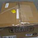 ELYONA Modern Pendant Light Fixtures 10" Solid Wood Hanging Lamp Nordic White Metal & Gold Inner Finish Boho Pendant Light for Farmhouse Kitchen Island Dining Room Bedroom Living Room Hallway