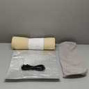 Food Warming Mat Electric Tray: Adjustable Silicone Heating Pad with 3 Temperature Settings 4 Timer Function Portable Roll Up Hot Plate for Buffets Party Gatherings Kitchen Warmer Countertop Holiday (24 X 16 inch, Cream)