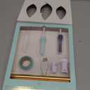 We R Memory Keepers, Foil Quill Starter Kit, Includes 3 Pens, 4 Adaptors, 3 Foil Rolls, 1 Washi Tape Roll, 1 Protective Plate, Compatible with Most Die Cutting Machines, Create Foil Transfer Projects