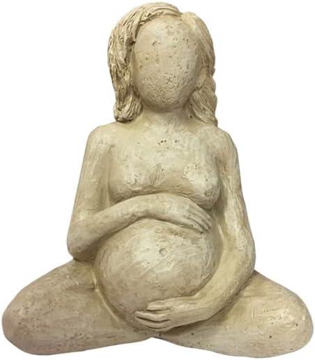 Great Mother Statue, Birthing Woman Figure, Resin Pregnant Women Sculpture for Table Decor, Meaningful Gift for Mothers HH022 (Pregnancy)