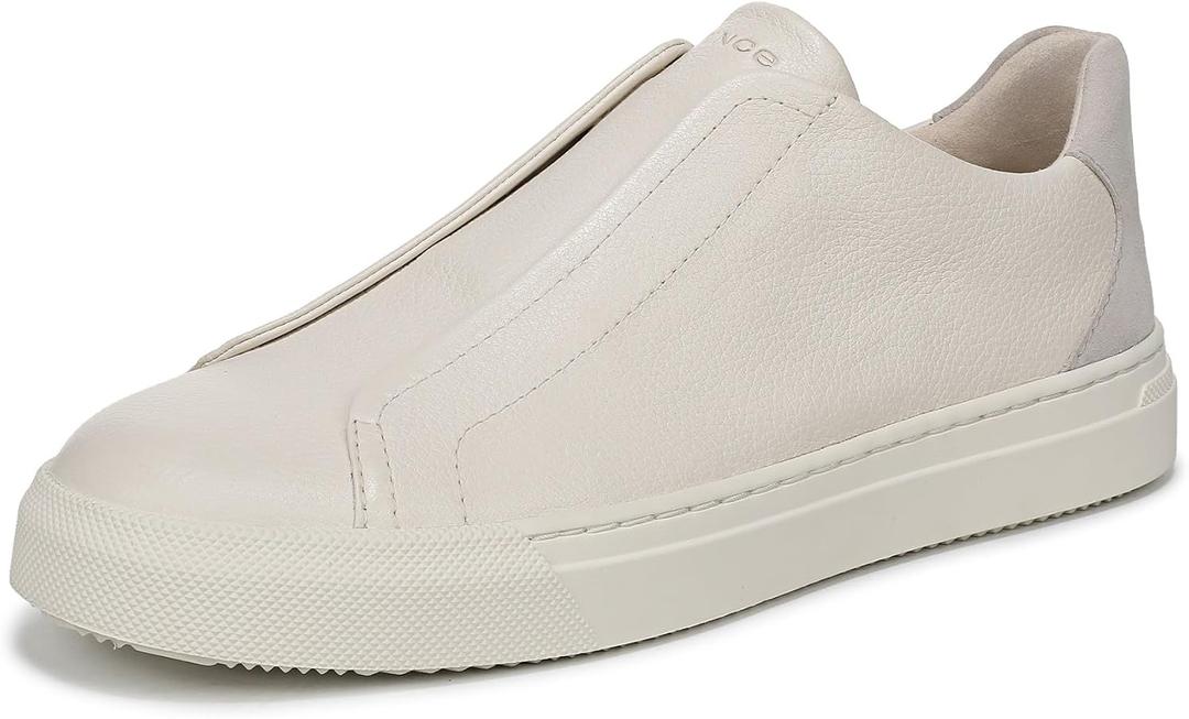 Vince Mens Lakewood Sneaker Pebble White/Horchata 11 M