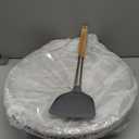 Carbon Steel Wok -13 Inch Woks & Stir-fry Pans Nonstick, Wok Pan with Glass Lid Spatula and Dish Brush: Pre-Seasoned Flat Bottom Chinese Wok for Induction, Electric, Gas, All Stoves