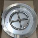 Stanbroil 13-Inch Drop-in Fire Pit Burner Pan, Round Fire Pit Insert for Propane & Natural Gas DIY Fire Table, Stainless Steel Firepit, BTU 88,000 Max