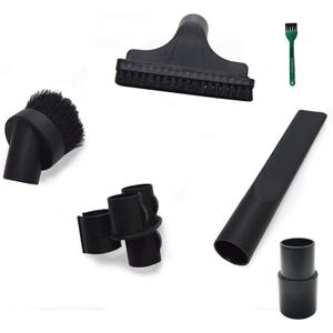 EZ SPARES 1 1/4 inch Universal Replacement for 32mm&35mm Vacuum Cleaner Brush Accessories PP Hair Brush Kit Vacuum Attachments Crevice Tool Kit