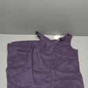 Amazhiyu Womens 100% Linen Summer V-Neck Midi Dresses Sleeveless with Pockets Size S (Missing Sash)