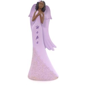 Black Art Hope Angel Polyresin Religious Church Prayer