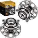 512257 Rear Wheel Bearing Hub Assembly Compatible with Civic 2006 2007 2008 2009 2010 2011 5 Lug with ABS 2pcs