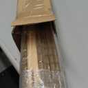 Cordless Bamboo Roman Shades for Windows, Blinds Size (30" W 64" H) Colour (Highfield Teak)