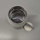 Stanley IceFlow Cap and Carry Water Bottle | Wide Mouth Twist Lid | Lightweight & Leakproof for Travel & Sports | Insulated Stainless Steel | BPA-Free (Cream Glimmer)