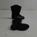 Boots - Girls' Western Cowboy Boots (Toddler/Girl) (3 Big Kid, Classic Black)