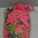 12 Pack Fuchsia Wisteria Hanging Flowers Garland, 3.77 Feet Artificial Flower Vines, Fake Wisteria, Artificial Vines Hanging Garland for Backdrop Outdoor Yard Garden Decor