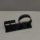 Hair Straightener Holder Wall Mounted Blow Dryer Holder, Blow Dryer and Curling Iron Holder, Bathroom Hair Dryer Straightener Holder, Salon Hair Tools Organizer Storage (Black)