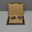 Mattress Retainer Bar Bracket (H3.5) - Keeps Mattress from Sliding on Platform Beds, Adjustable Beds, RV & Camper Mattresses - Black Slide Stopper Rails