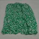 Dokotoo Women Summer Dresses 2025 Spaghetti Strap Scoop Neck Smocked Ruffle Flowy Boho Maxi Dress, Green