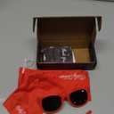 Polarized Baby Sunglasses With Strap - Unbreakable Flexible Infant Sunglasses For Toddlers Newborns 0-24 Months (Red)