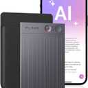 AI Voice Recorder, PLAUD Note Voice Recorder w/Case, App Control, Transcribe & Summarize with AI Technology, Support 112 Languages, 64GB Memory, Audio Recorder for Lectures, Meetings, Calls, Black