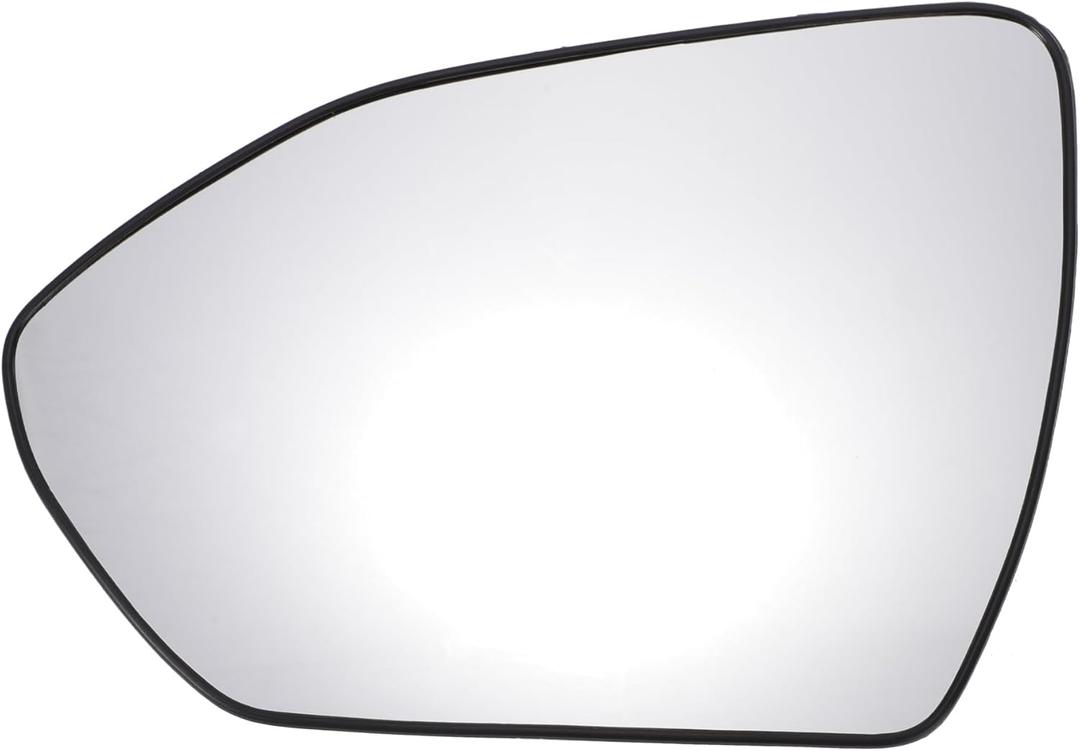 X AUTOHAUX Car Rearview Left Driver Side Mirror Glass Replacement W/Backing Plate Non-heated White Glass for Hyundai Tucson 2022-2024