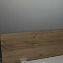 IAE Wall Mounted Folding Table with Pine Wood,48" x 16" Floating Wall Desk,Laundry Folding Table with Shelf Brackets,Fold Down Desk Shelf,Folding Workbench for Home,Dining,Laundry Room,Kitchen,Brown