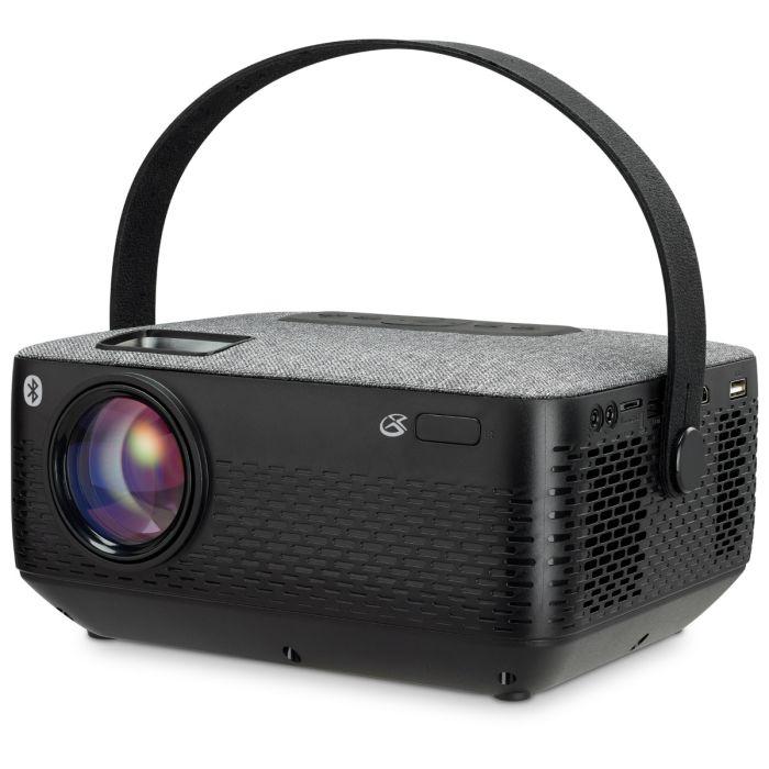 GPX Rechargeable Projector with Bluetooth, HDMI, USB and Micro SD Media Ports, Includes Remote (PJ770B)