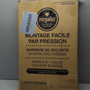 Regalo Safety 29-38.5" Baby Gate for Doorways & Bottom of Stairs, Pressure Mounted Baby Gate with Door for Babies, Toddlers & Pets, Tested & Safe for 30 Years, American Designed, American Owned, White