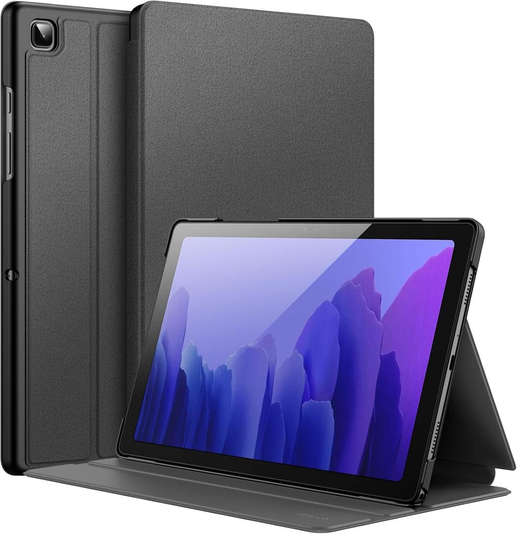 JETech Case for Samsung Galaxy Tab A7 10.4-Inch 2020 (SM-T500/T505/T507), NOT for Tab A7 Lite, Slim Folio Stand Protective Tablet Cover, Multi-Angle Viewing, Auto Wake/Sleep (Black)