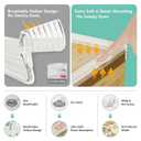 Furniture Edge Protector for Baby - Plastic Crib Protector from Chewing - CPC Certified, CPSC Tested, LFGB Food Grade (78.74 * 1.97in)