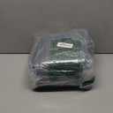 Lounsweer 8 Packs Satin Tablecloth 102 x 58 Inches Rectangle Table Cover Silk Smooth Fabric Party Table Cloth for Rectangle Parties, Holiday Dinner Wedding Banquet Decoration (Dark Green)