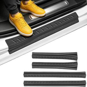4PCS Door Sill Protectors Compatible with Dodge Ram 1500 2019-2026