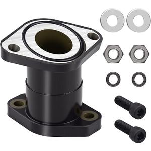 Carburetor Intake Manifold Boot with Screw Kit Aftermarket Replacement Parts Fit for Yamaha Kodiak 400 1993-1998 Moto 4 YFM350ER 1987-1995 Big Bear 350 1987-1998.