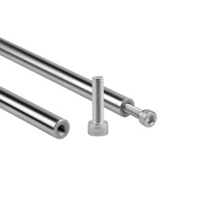 2 pcs 16 mm x 400mm Chrome Plated Linear Rod with M8 Hex Socket Cap Screw Bolt