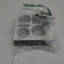 Couch Cup Holder Tray, Handy Soft Silicone Acacia Wooden Couch Caddy for Bed Car Seat Beach Organizer, Waterproof Anti-Spill Sofa Cup Holder for Snacks Beverage Remote (White) (10*10*3 IN)