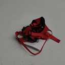 rabbitgoo Cat Harness and Leash for Walking, Escape Proof Soft Adjustable Vest Harnesses for Cats, Easy Control Breathable Reflective Strips Jacket, Red, M