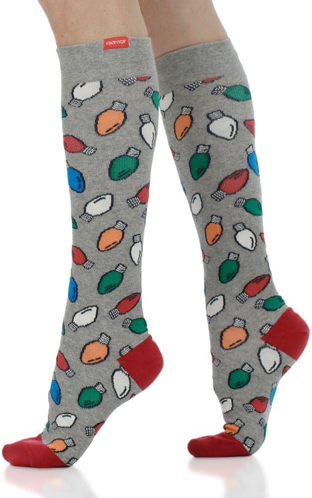 VIM & VIGR Cotton Graduated Compression Socks