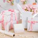 White Wrapping Paper Roll 24"x 1200" Craft Paper Roll for Drawing Painting Art Supplies, White Paper for Easel Poster Bulletin Board, Kraft Paper Roll for Packing Moving, Gift Wrapping Christmas