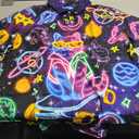 Goodstoworld Mens Novelty Hawaiian Button Down Shirts Size L