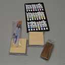 Mini Watercolor Paint Set, Travel Paint kit, Pocket Watercolor Set with Paint, Brush, Sketchbook & Copper Clip, Watercolor Travel Kit for Beginners, Artists & Painting Enthusiasts