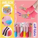 Unicorn Socks Gifts for Girls kids Cute Animal Fun Crew Fashion Funny Novelty Soft Cotton Socks 6 Pairs (M)