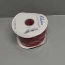 Ribbli Red Velvet Wired Ribbon 4 Inch Velvet with Satin Christmas Ribbon for Gift Wrapping Christmas Tree Decoration Crafts Wreaths Supplies-Continuous 10 Yards