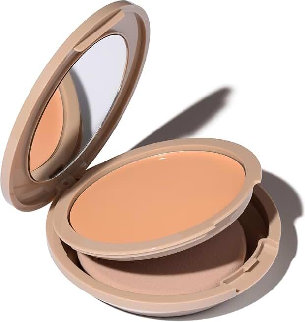 No Makeup Makeup Foundation, Weightless Cream-Balm Formula Conceals, Corrects and Camouflages with Skin-Tone Adaptive Flexshade Technology, Buildable, Long-Lasting, Cruelty-Free, Vegan, Light