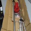 UBALANCE Weed Cutter for Lake Pond, Aquatic Weed Rake, Throwable Water Plant Cutting Tool Sharp V Blade with Cover, 37" Cut Width, 63" Long Handle, 30FT Rope