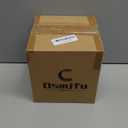 Modern Industrial Plug-in Hanging Pendant Light, Clear Glass Shade Hanging Lamp with Plug in Cord, Gold Cage Plug in Hanging Lights Fixtures for Kitchen Island, Living Dining Room, Bar, Hallway