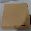 Blulu 4 PCS 8 Inch Round Metal Display Stands for Stained Glass Fused Glass Display Stands Decorative Art Base for Plate Picture Platter Photo(Black)